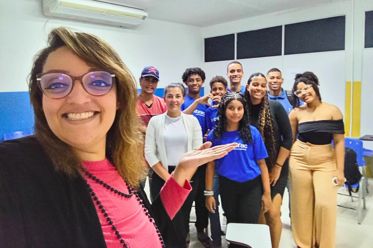 Instrutora Marcela Porto - PNQ Cebrac Aracaju
